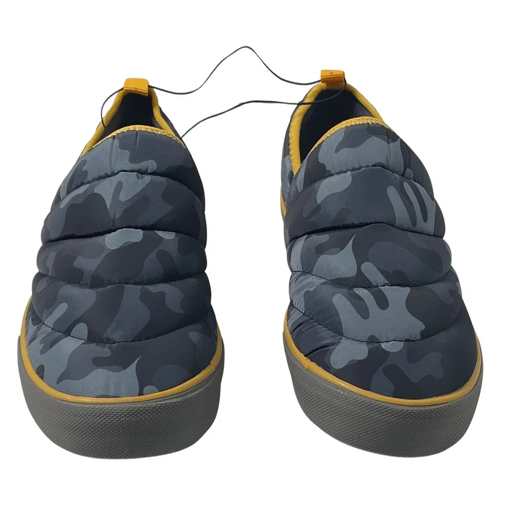 Mens Hurley Puff Chukka Slip-On Shoes - NEW Size 8.5 Grey Camo - #44411-J4